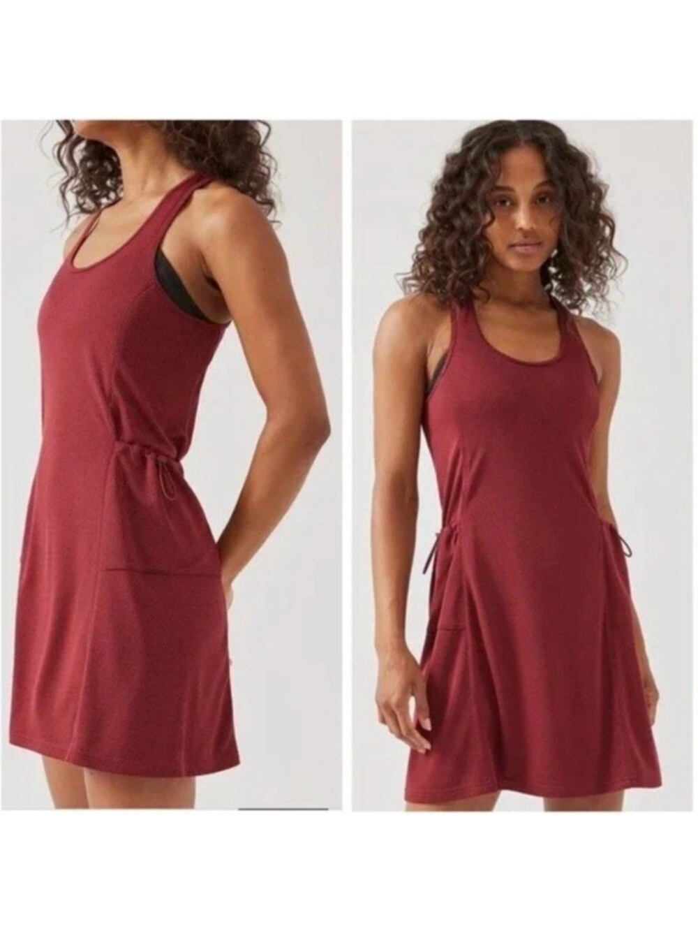 Outdoor Voices RecMesh Dress in Boysenberry Size M - Picture 2 of 4